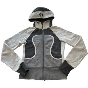 Lululemon Signature Scuba Hoodie Rover Grey Women Size 2